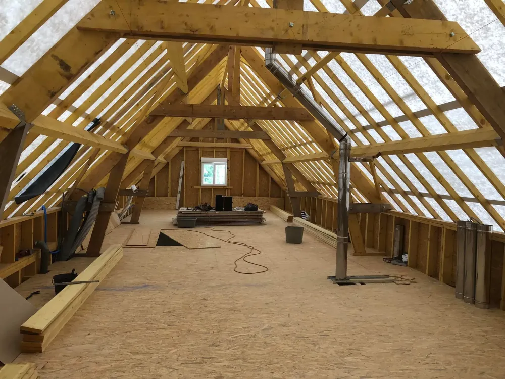 Charpente à Goupillières