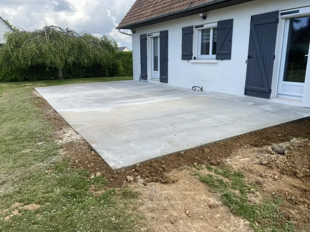 Terrasse à Goupillières